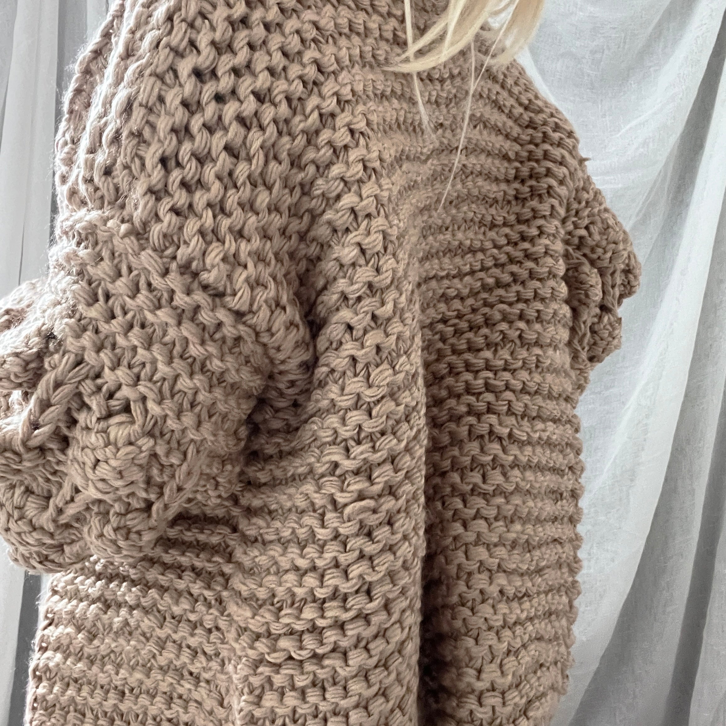 CUTENESS ON SLEEVES Handmade Cardigan