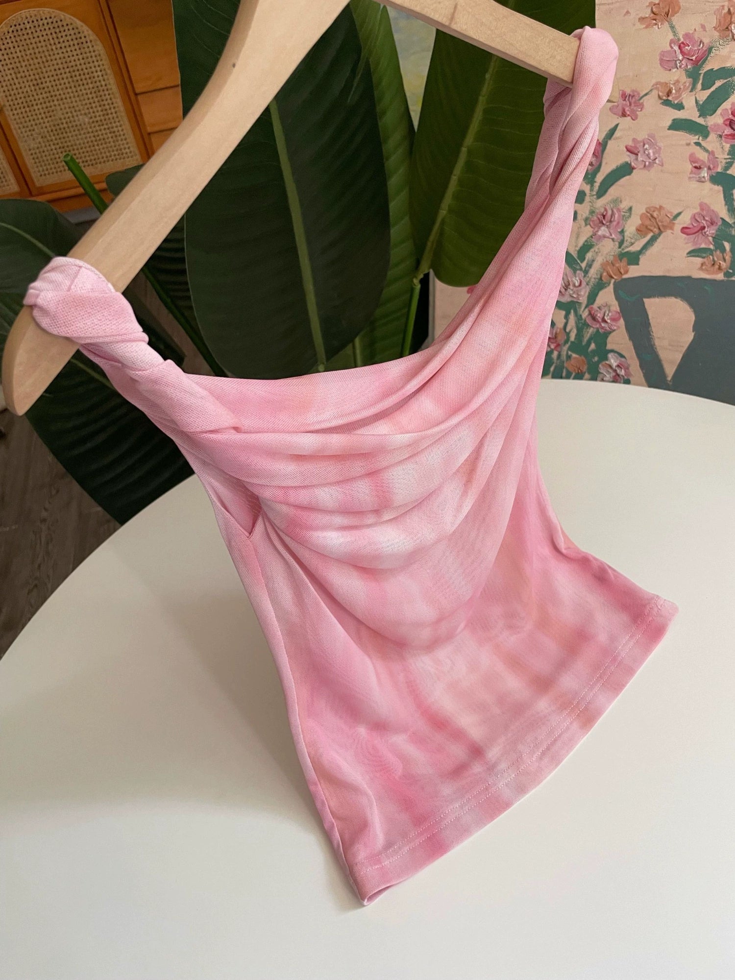 PINK Tie-Dye Mesh Set