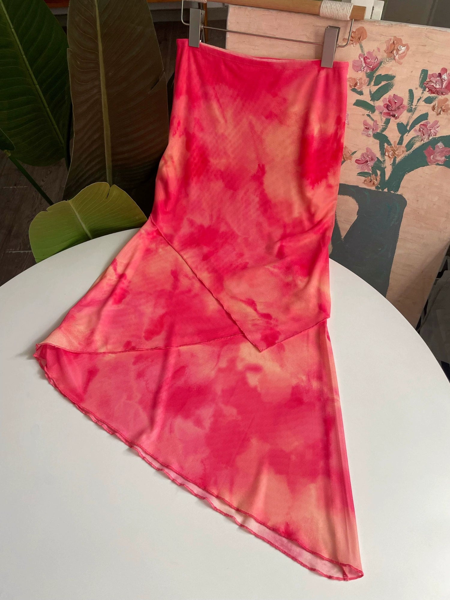 Rose Tie Dye Mesh Set