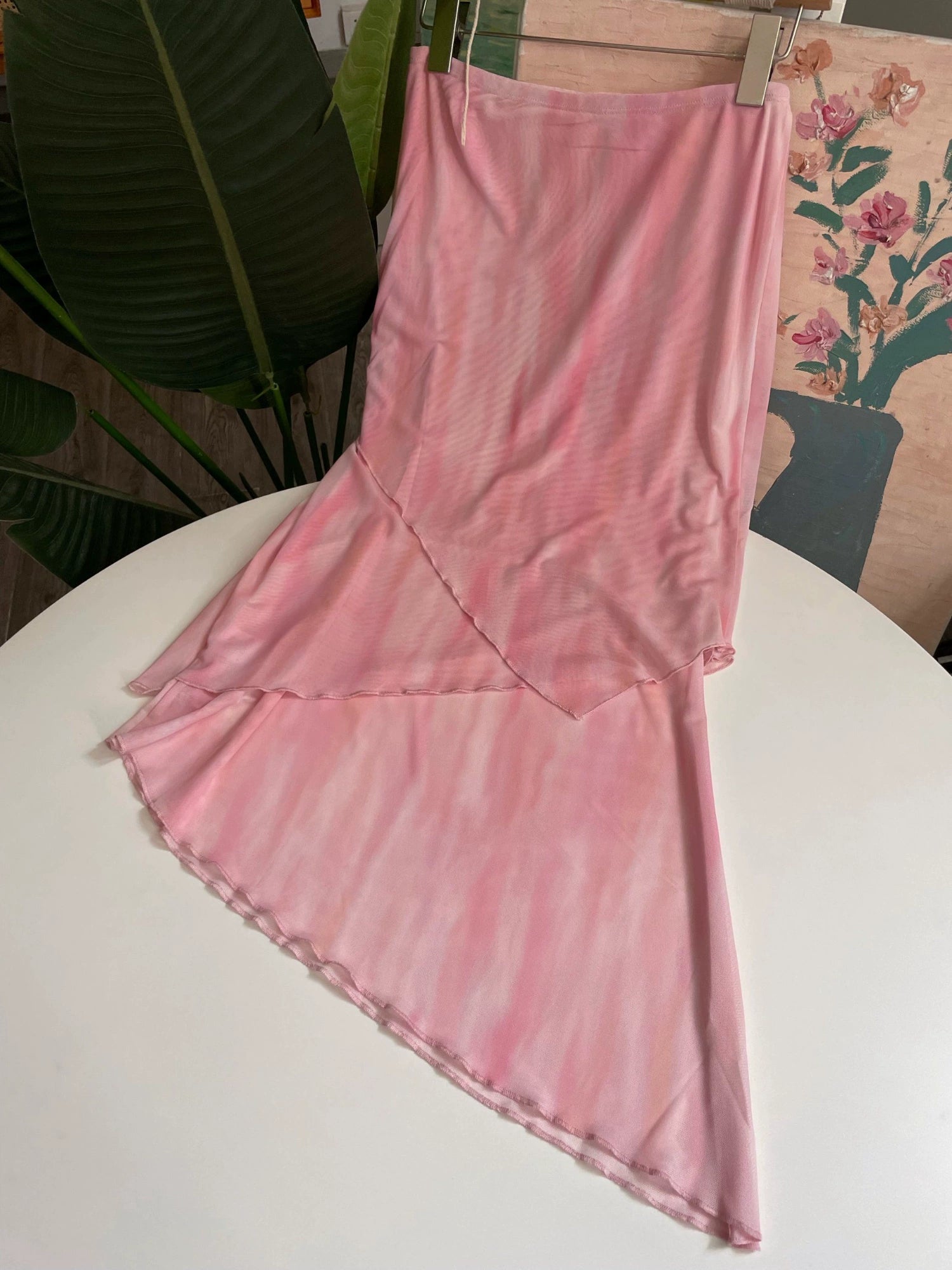 PINK Tie-Dye Mesh Set